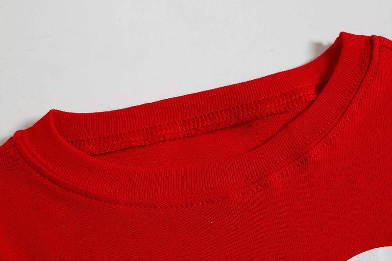 KikizYe Big Girls Boys Long Sleeve Christmas Pajamas Sets Kids Cotton Reindeer Jammies Size 8 - Image 5